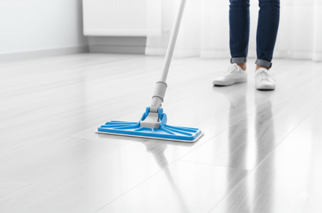 Hoe kan ik mijn PVC vloer het beste schoonmaken?